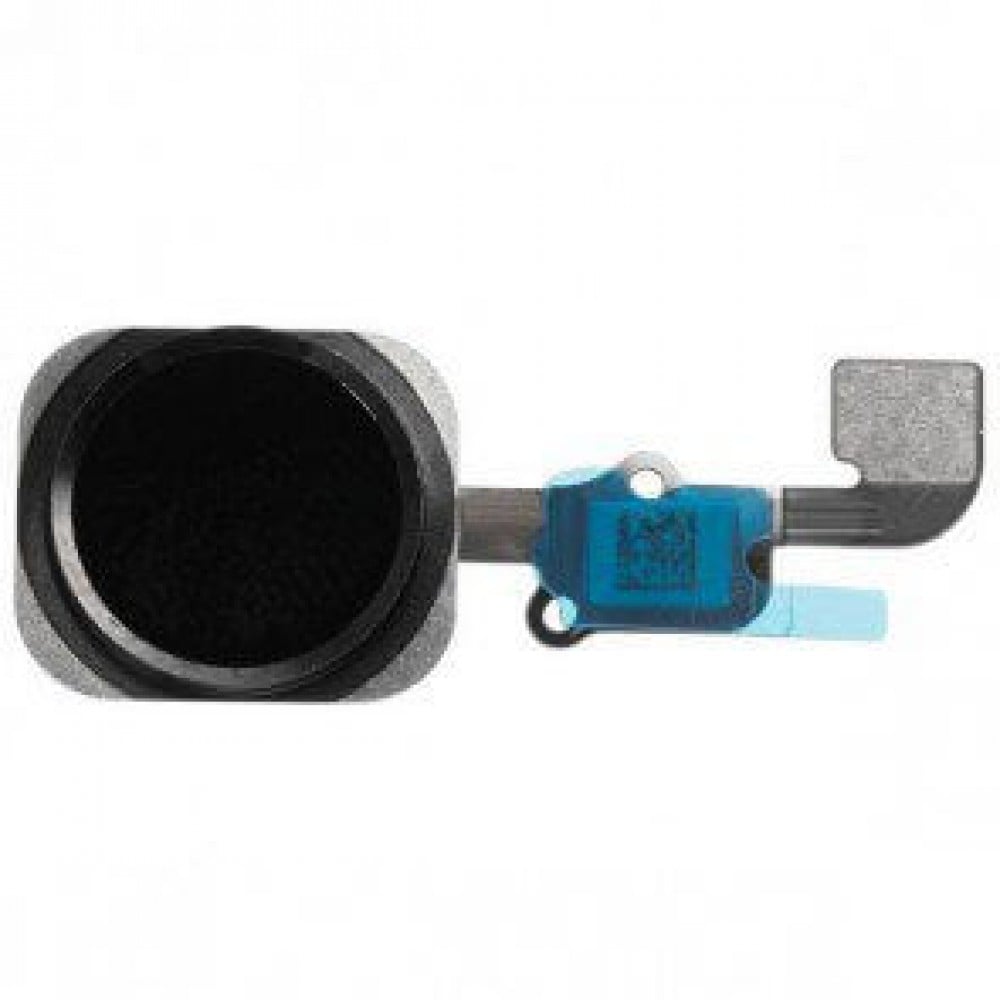 Home Button Flex with Fingerprint Sensor For Apple iPhone 6S Black